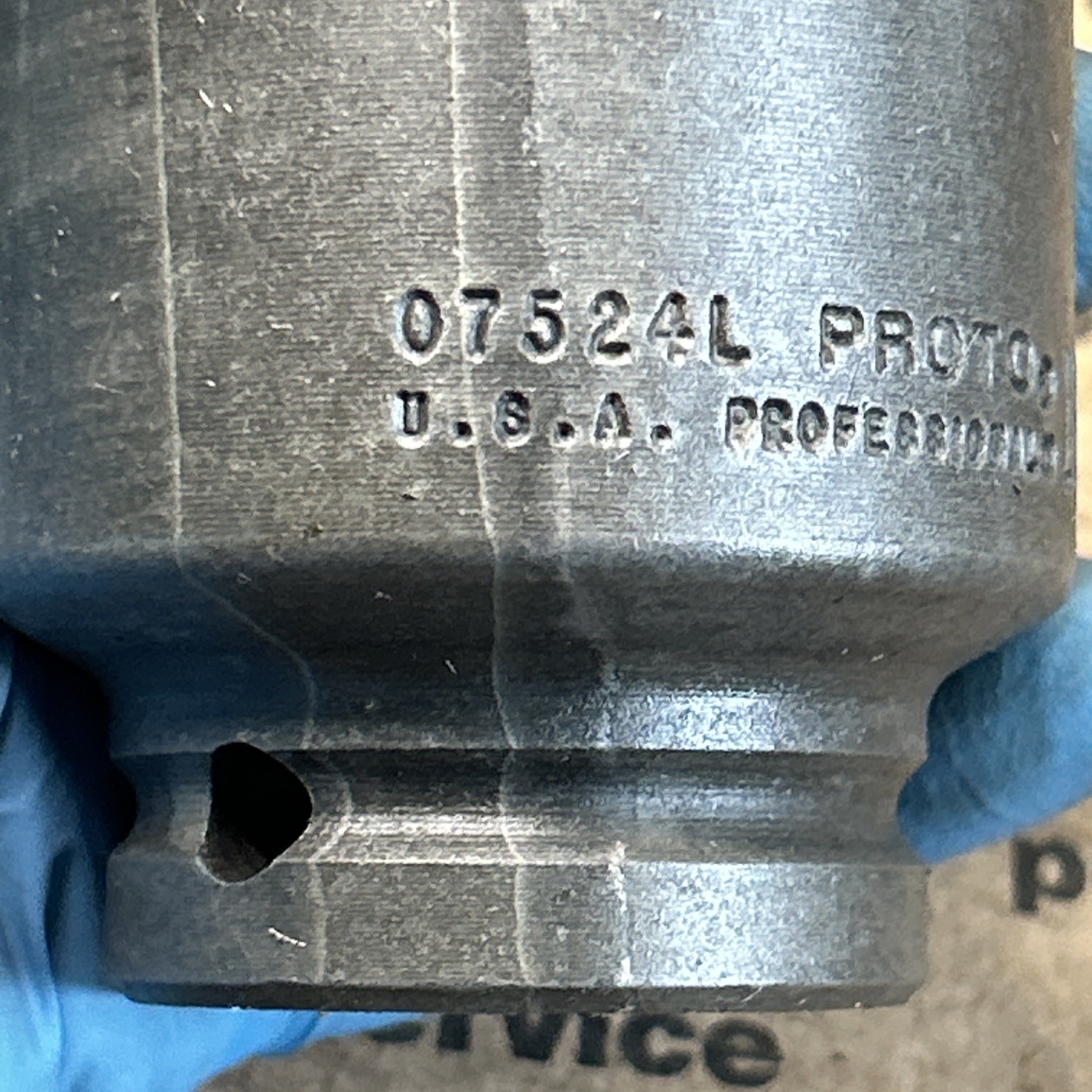 Proto 07524L 07521L 07520L 3/4″ Dr 1-1/2″ 1-5/16” 1-1/4” 6pt Deep Impact Sockets