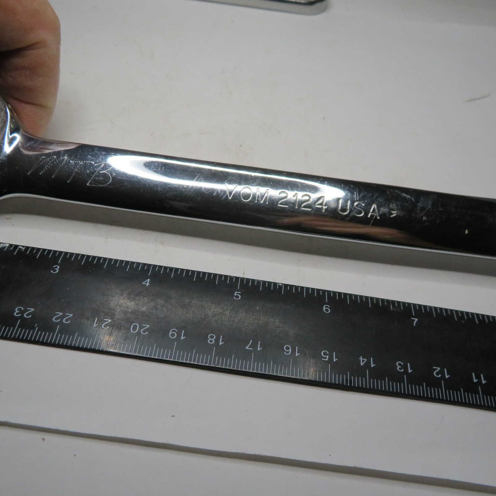 21/24 mm SNAP-ON Metric Open-End Wrench VOM2124