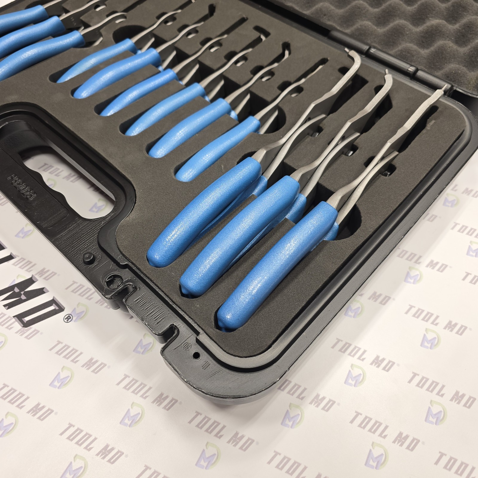 Snap-on Tools USA RARE NEW 12pc PEARL BLUE Snap Ring Plier Set SRPCR112PB