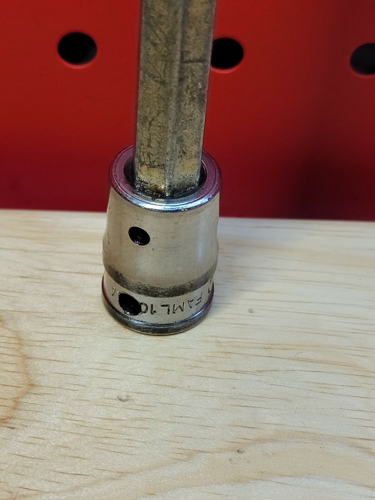 Snap-on FAML10 3/8″ Drive 10mm X LONG Length Hex Allen Socket USA