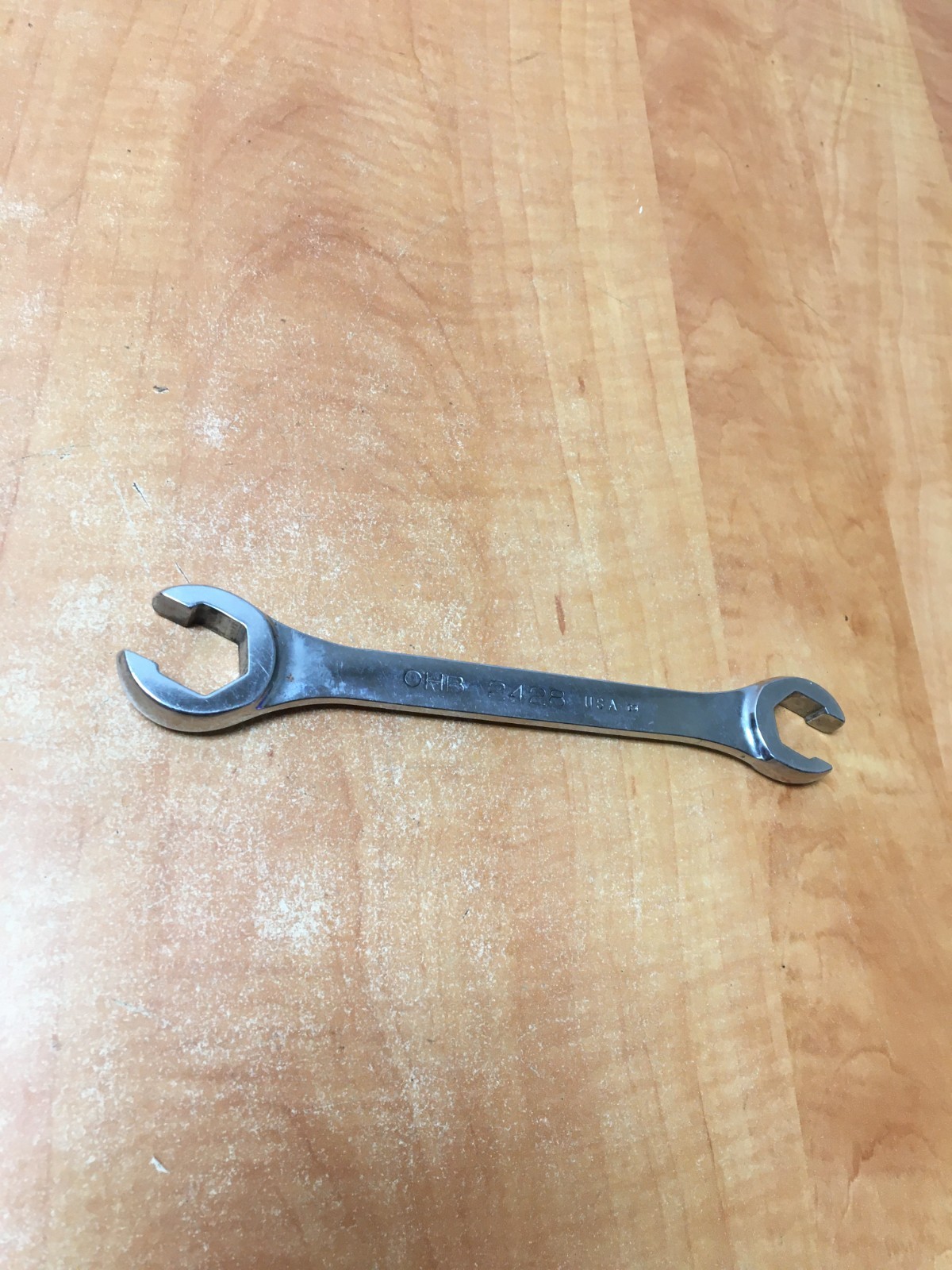 Mac Tools 3/4″-7/8″ 6PT SAE Chrome Flare Nut End Wrench OHB2428