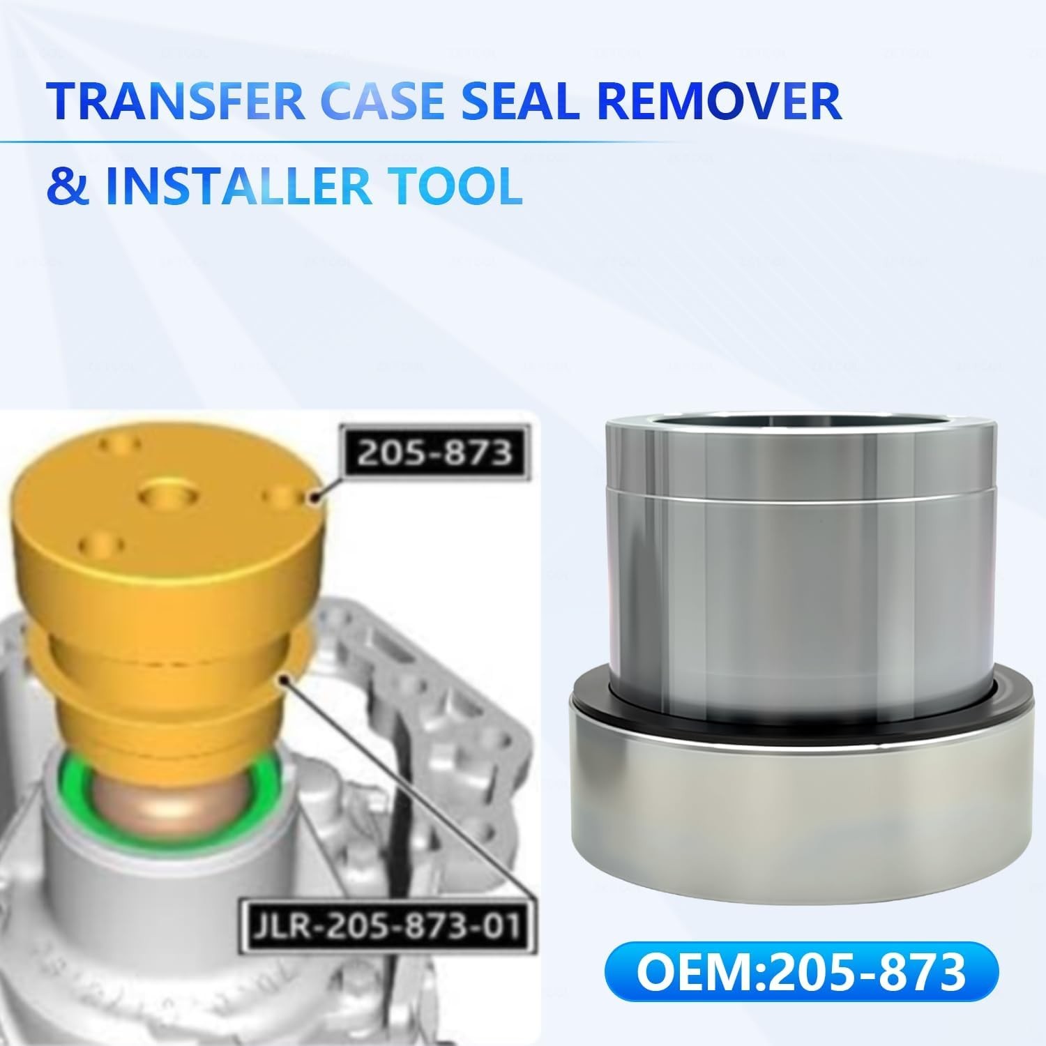 ZKTOOL Transmission Oil Seal Removal Tool for Land Rover Jaguar