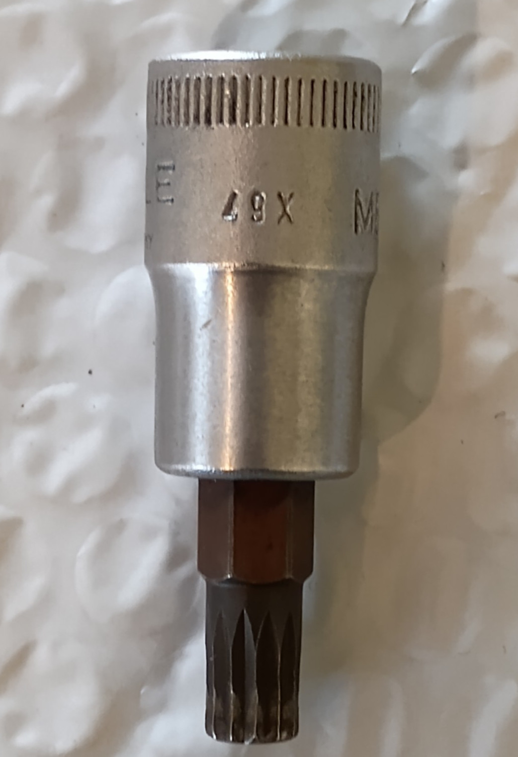 STAHLWILLE 49XM8, 3/8″ SOCKET DRIVEN, 8MM. INVERTED TORX BIT *GERMAN MADE*