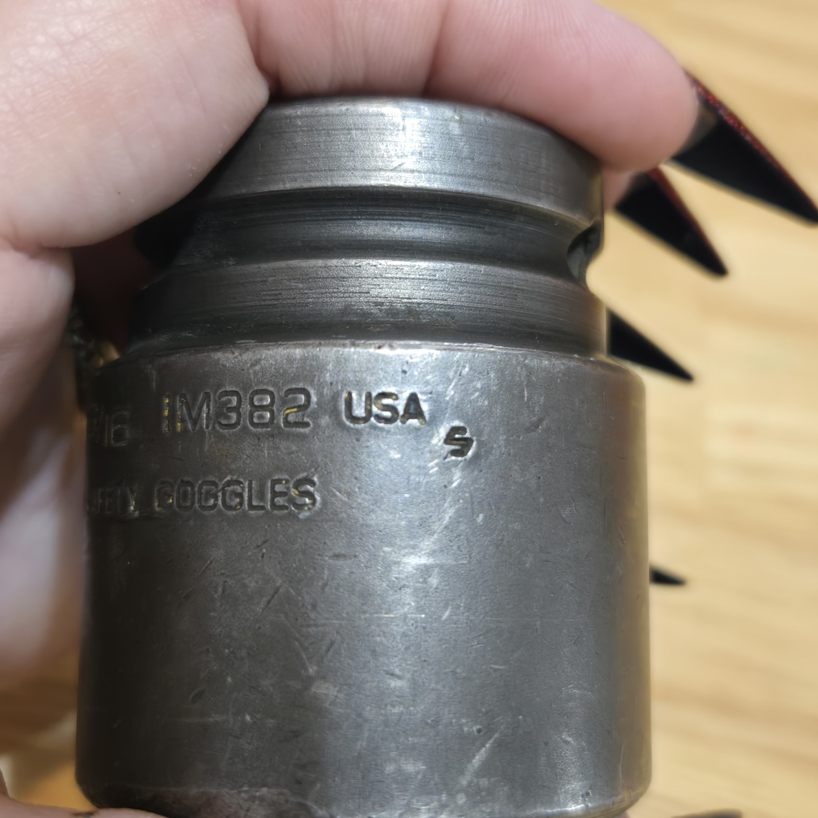 Snap On IM-382 3/4 Inch Drive 1-3/16 30mm 6 Point Impact Socket Used Tools