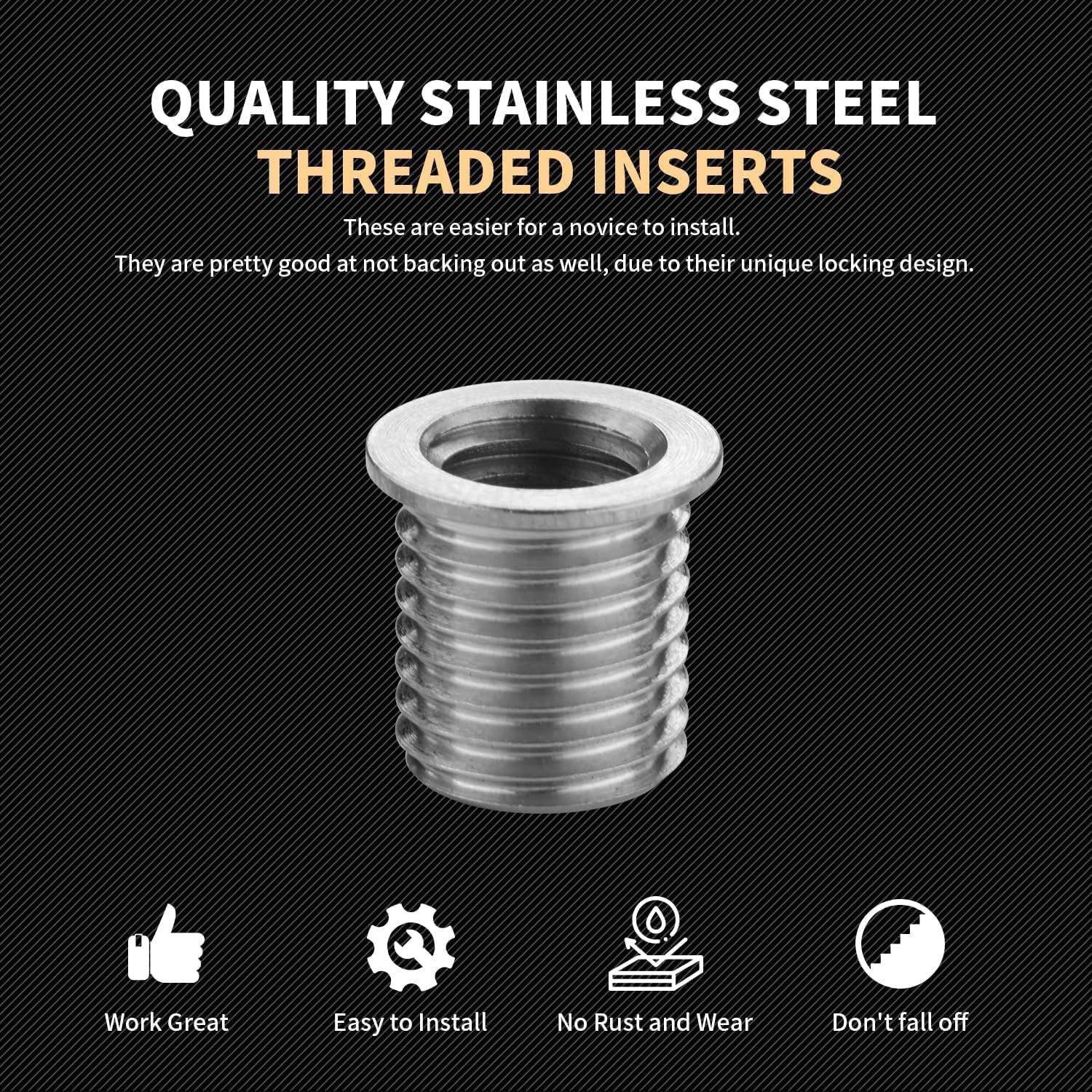 Stainless Steel Insert Kit with Installation Driver