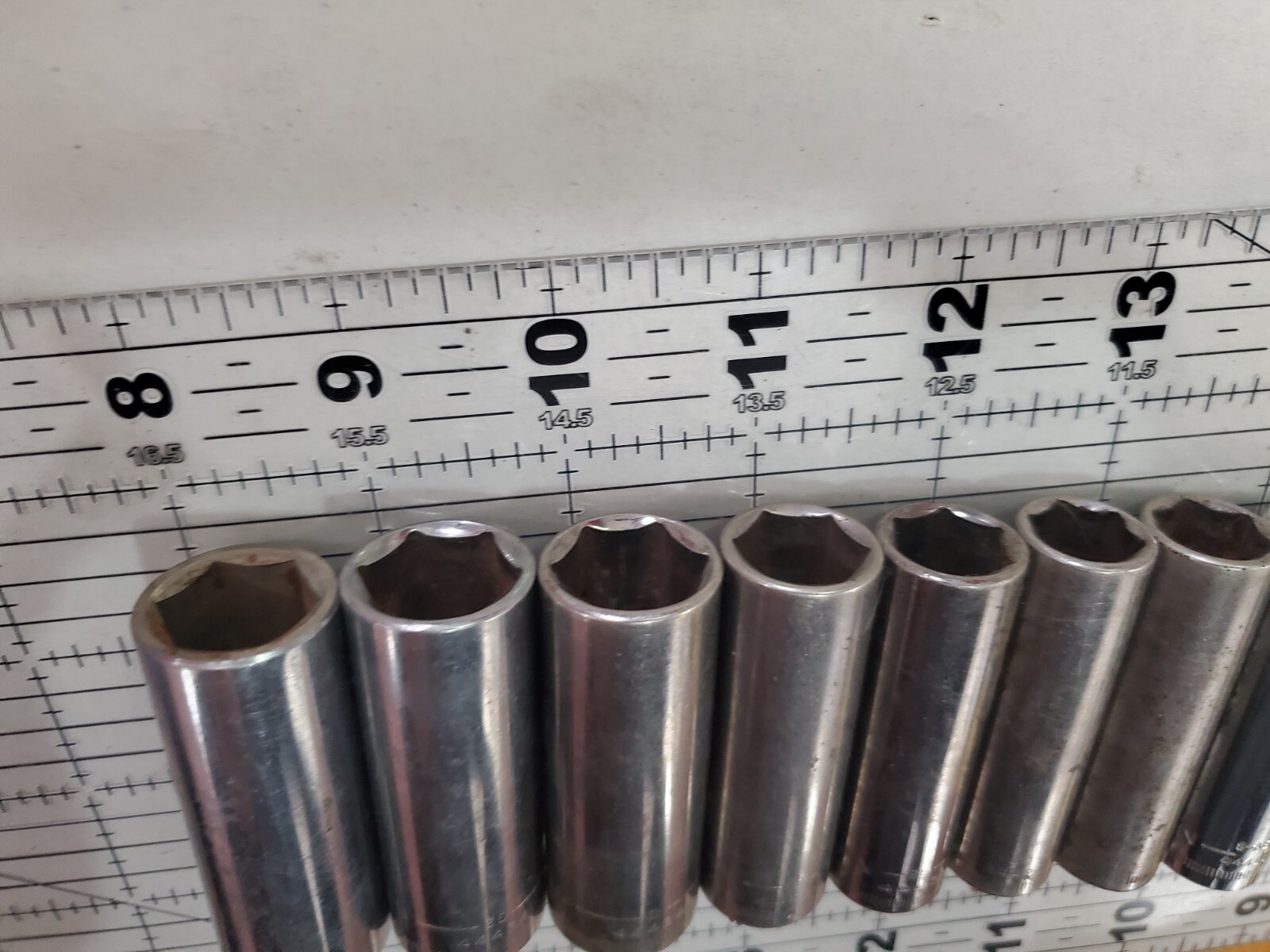 Craftsman USA 3/8″ Drive Deep Socket Set Metric 6 Point Tool MANY DUPLICATES