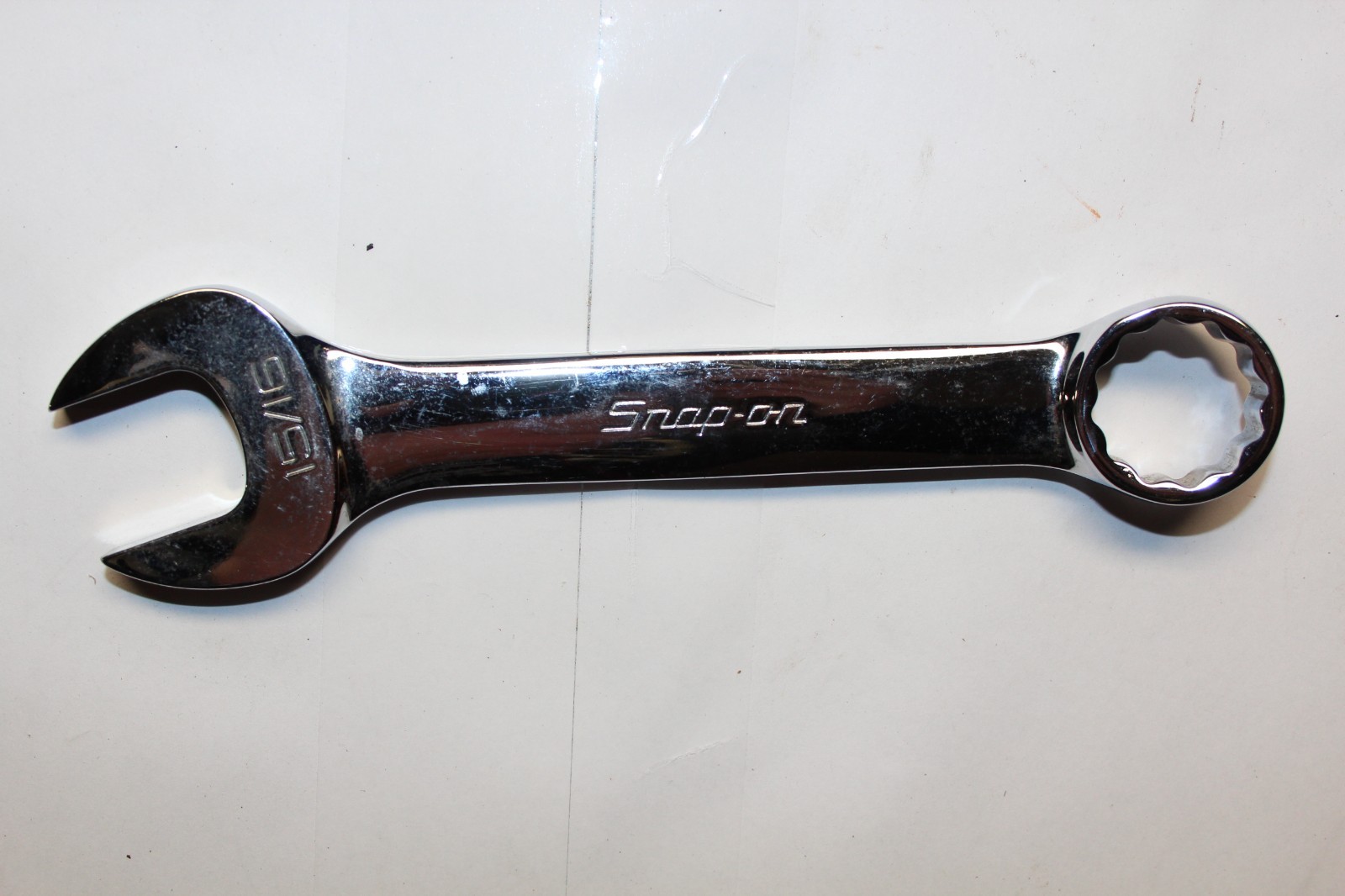 SNAP-ON TOOLS OEX300 15/16″ 12-Point SAE Short Combination Wrench USA