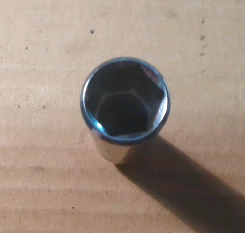 Nice Mac Tools 12mm 6 Point 1/4″ Drive Deep Polished Chrome Socket MD6 12MM USA
