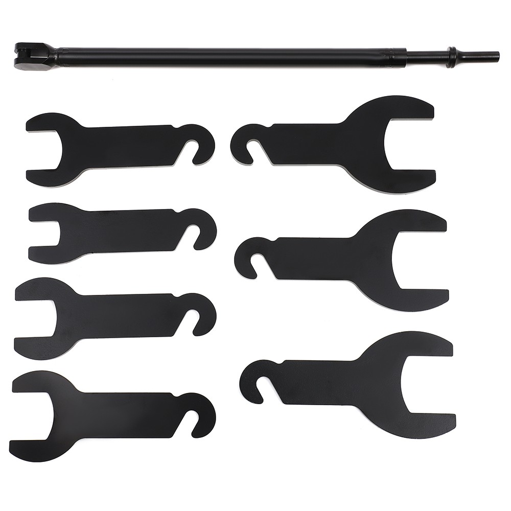 Pneumatic Fan Clutch Wrench Set Removal Tool for Ford GM Chrysler Jeep