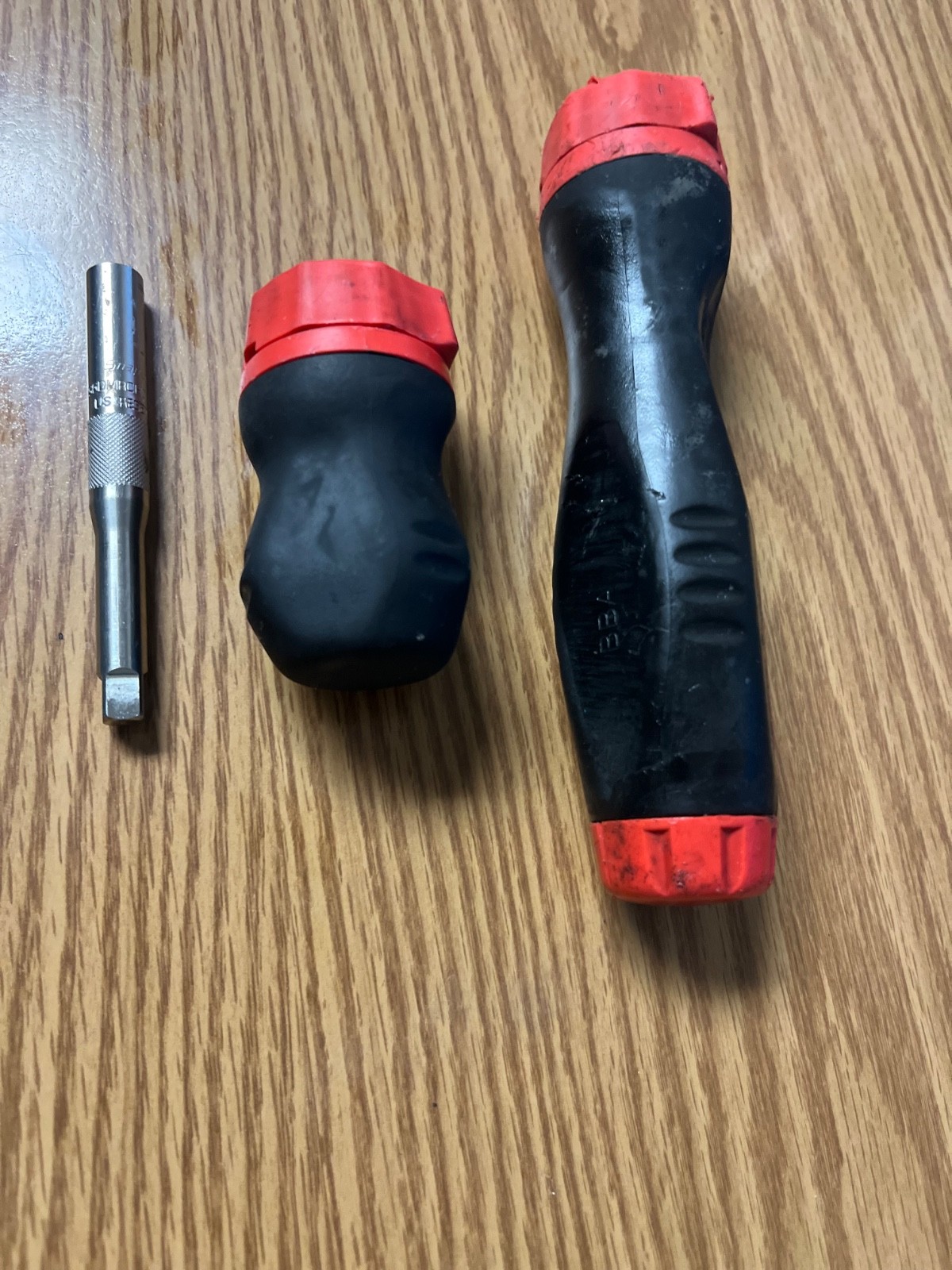 SNAP ON SGDMRC1A & SGDMRC4A – CUSHION GRIP RED & BLACK HANDLES LOC#16