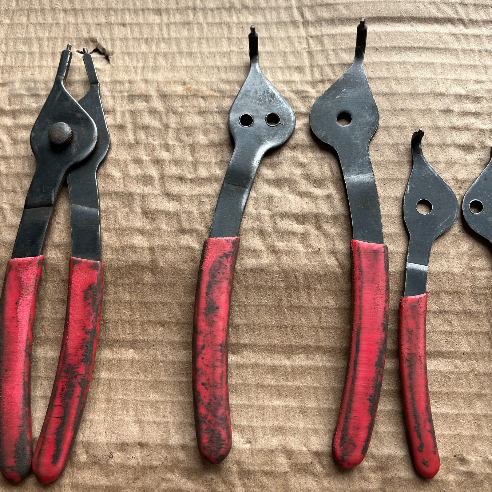 BLUE POINT? SNAP RING PLIER 5 pc SET – Only one center screw