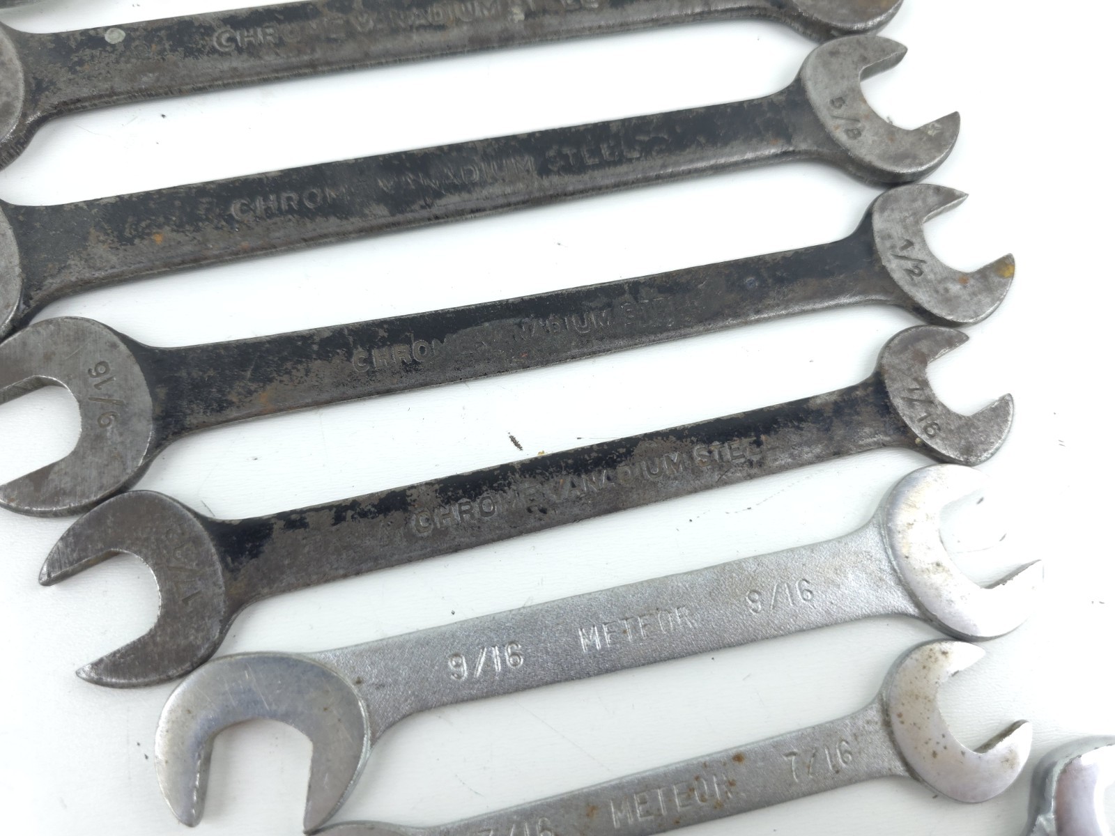 Vintage Ignition Wrench Lot Of 11 Meteor Billings – Mini Open