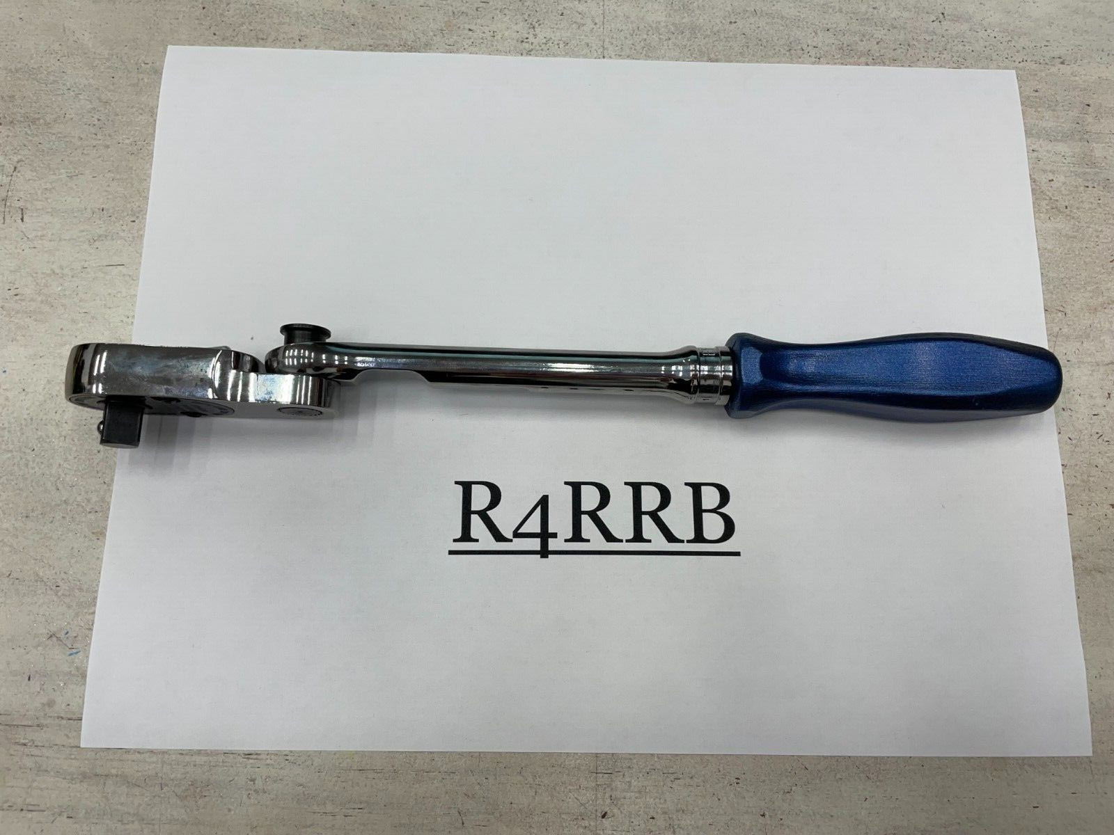 Snap-on Tools POWER BLUE 3/8″ Drive Hard Grip Multi-Position Ratchet FHD80MPMB