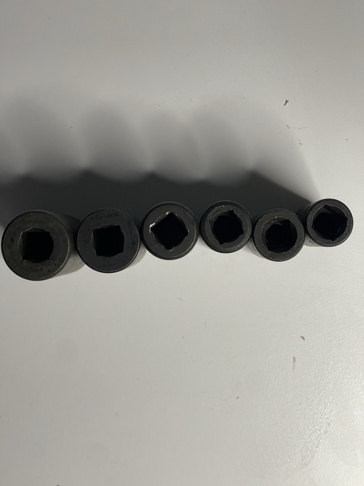 Snap-on 6 Piece 3/8″ Drive 6-Point Deep Impact Socket Set 3/8″ to 11/16”SIMF