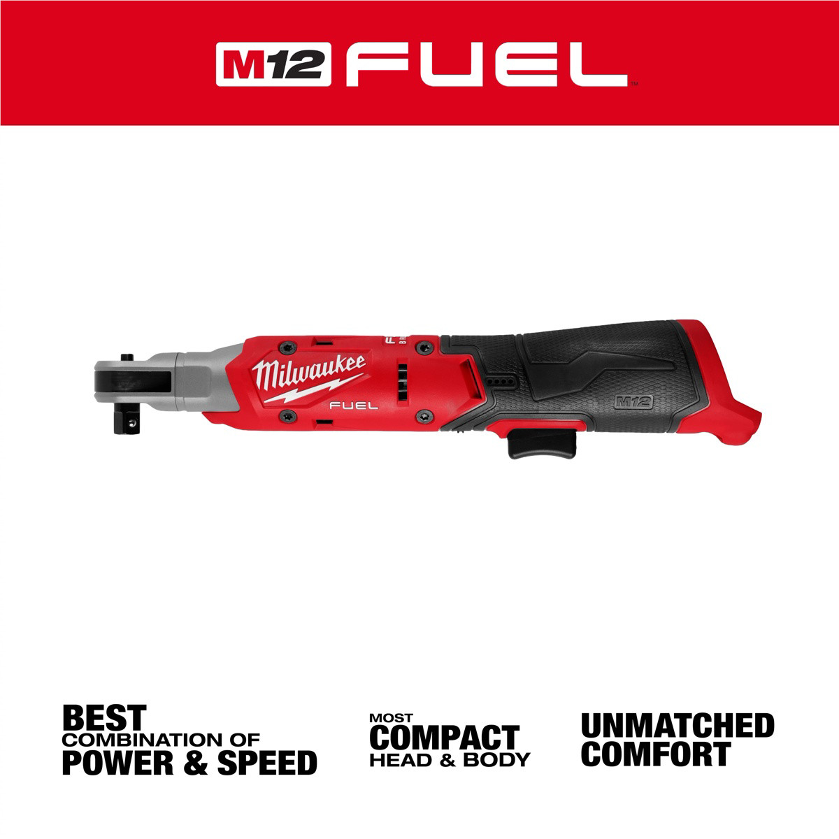 Milwaukee Tool M12 FUEL 3/8 Inch Ratchet