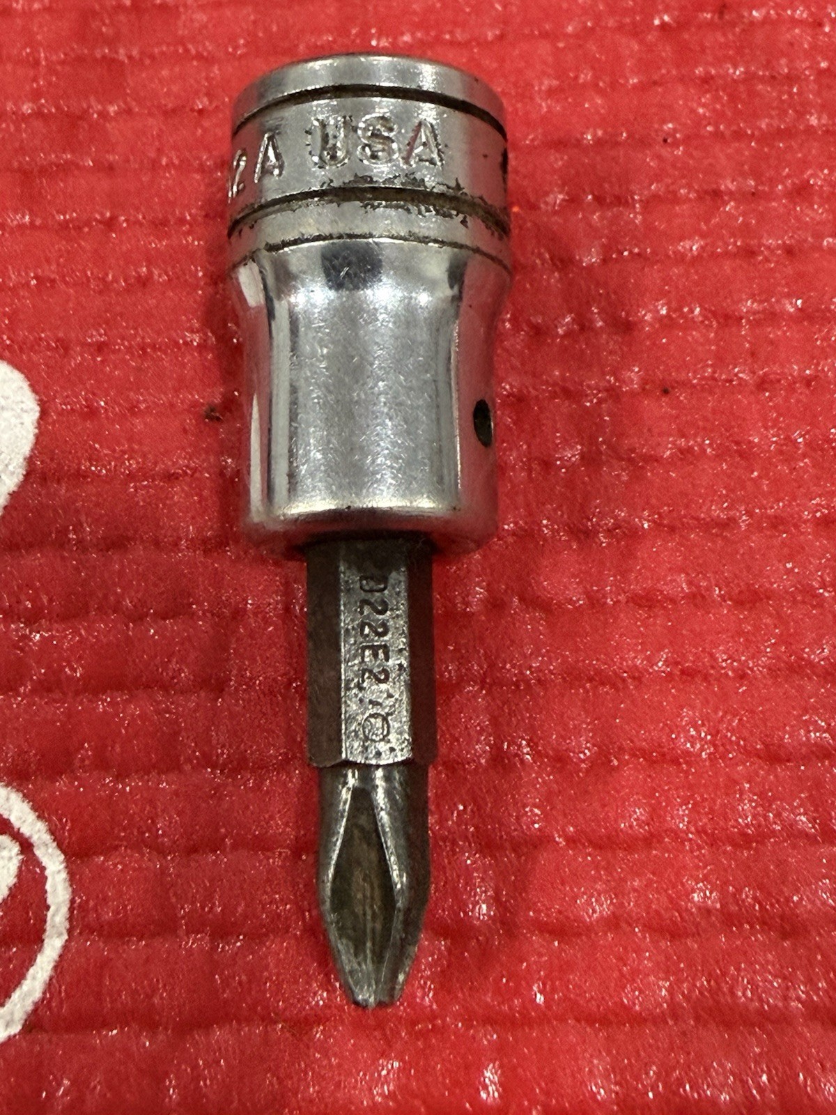 Snap On 3/8” Drive 3/8” Philips Chrome Socket Driver FP32A, USA Made