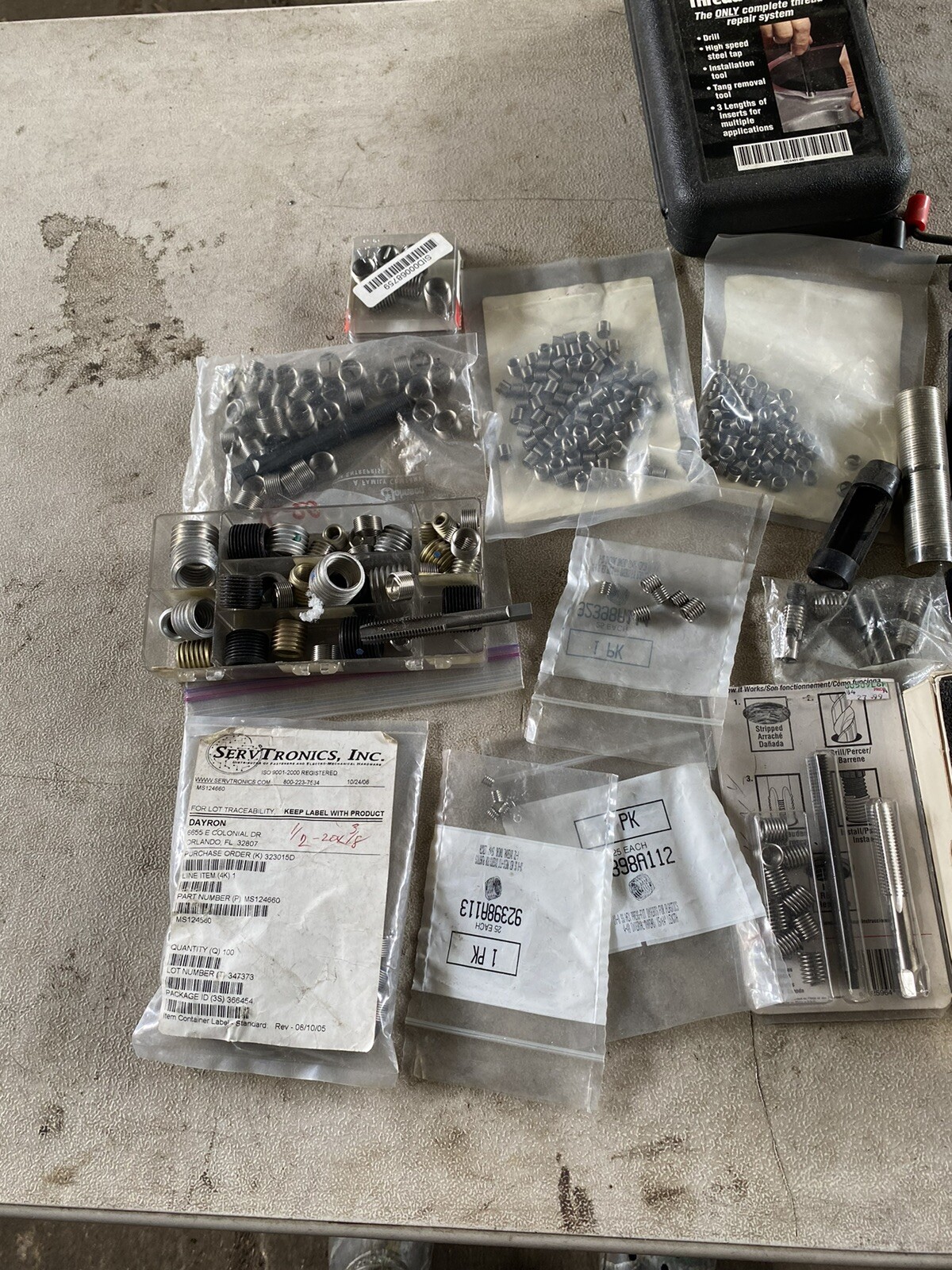 Helicoil Thread Repair Kit, Metric. Multiple Sizes.