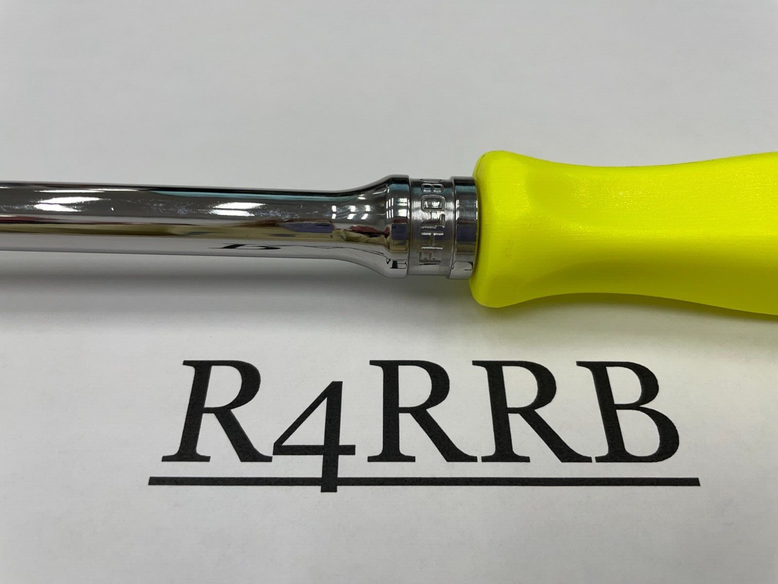 Snap-on Tools USA NEW 3/8″ Drive HI-VIZ Long Length Hard Handle Ratchet FHLD80HV