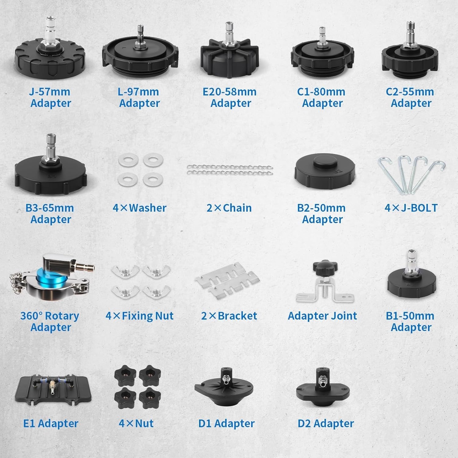 Brake Master Cylinder Bleeder Kit 12 pcs Compatible for Most Vehicles