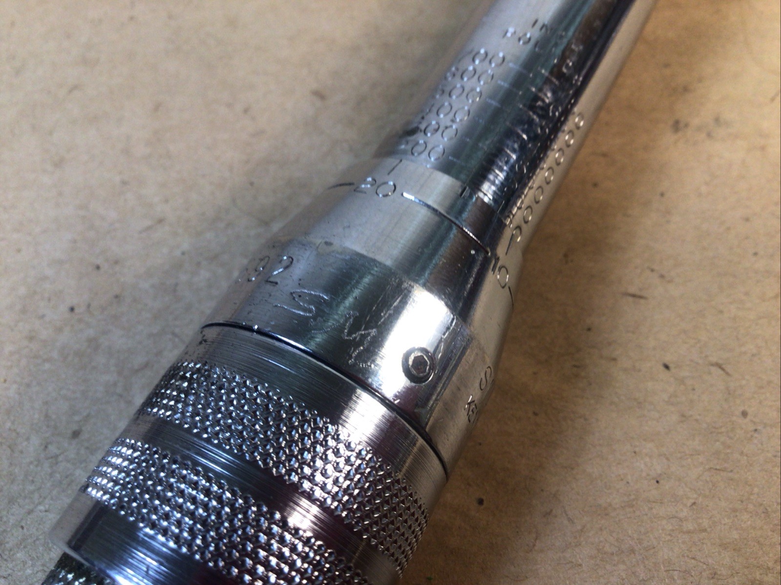 Snap On Tools Q 2750 Torque Wrench 3/8″ Drive / 100-750 Inch Pounds