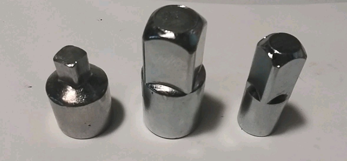 3pc ADAPTER SOCKET SET 3/8″×1/4″-3/8″×1/2″-1/4″×3/8″ «NEW «