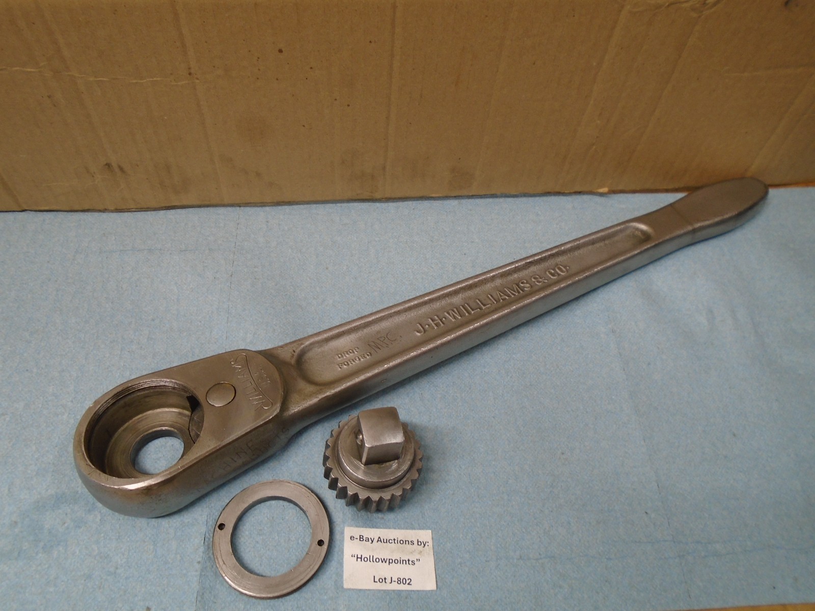 J.H. Williams H-51 USA Superratchet 3/4″ Drive Heavy Duty Ratchet 19″ Long J801
