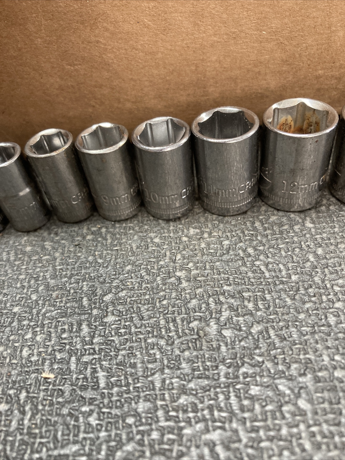 Craftsman 10 Pc. Socket Set 1/4in. Drive 6 Pt 4MM to 14MM