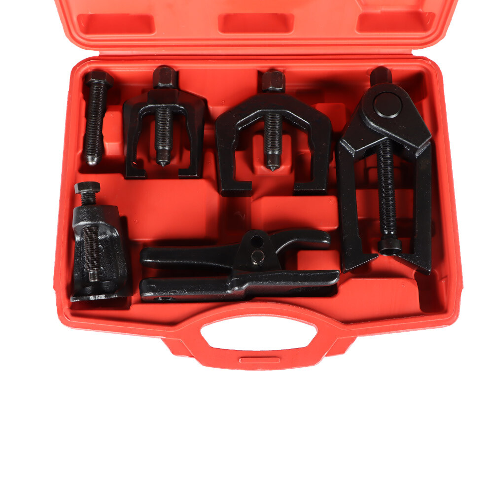 For Front E 5-In-1 Ball Joint Separator, Pitman Arm Puller, Tie Rod End Tool Set