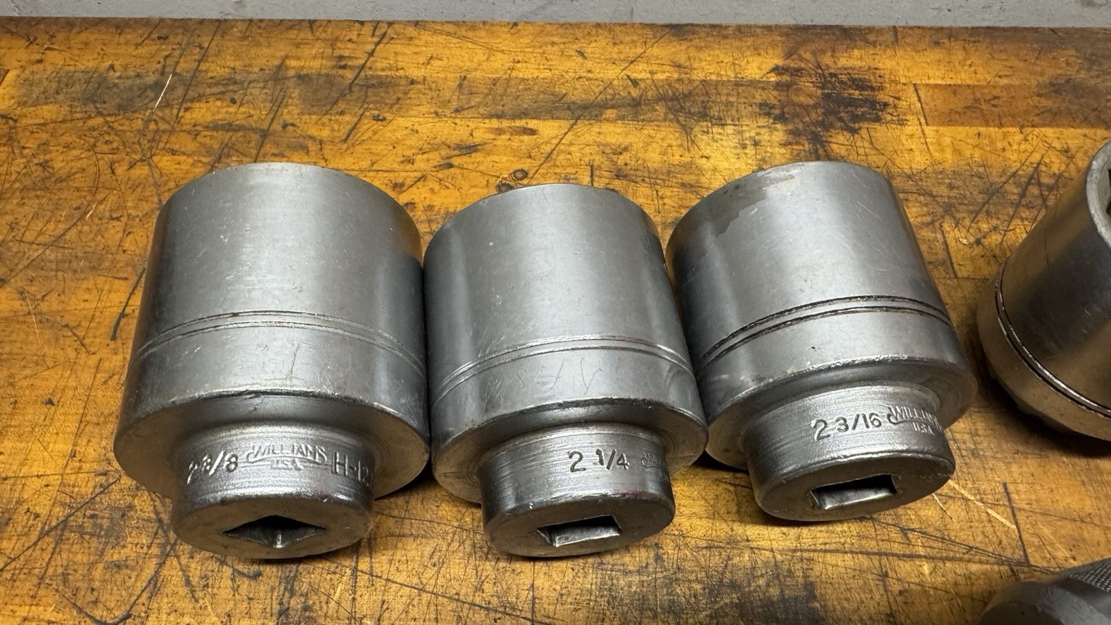 Williams 3/4″ Drive Socket Set 1-1/16” To 2-3/8” Heavy Duty Industrial Set