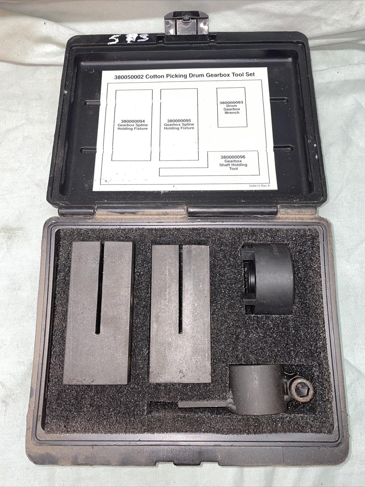 OTC Tool- Case Cotton picking drum gearbox tool set 380050002