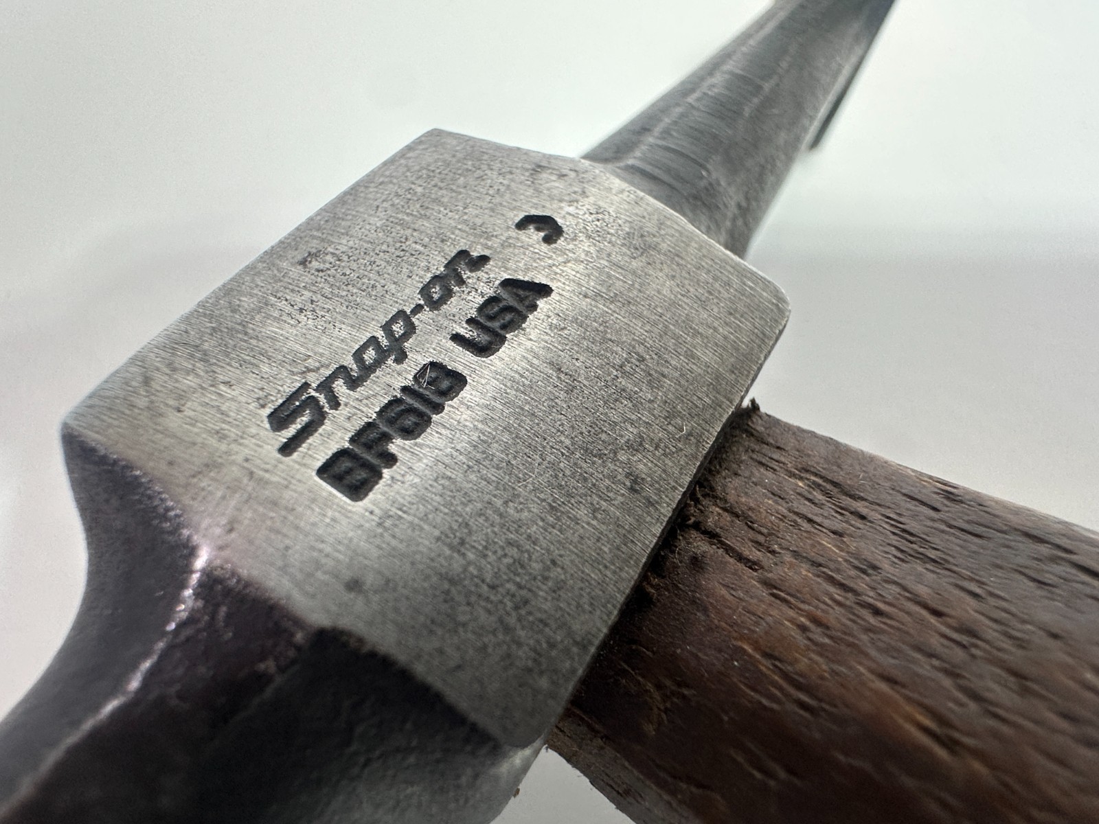 🇺🇸 Snap-On Tools USA BF618 Auto Body Sheet Metal Hammer w/ Wood Handle