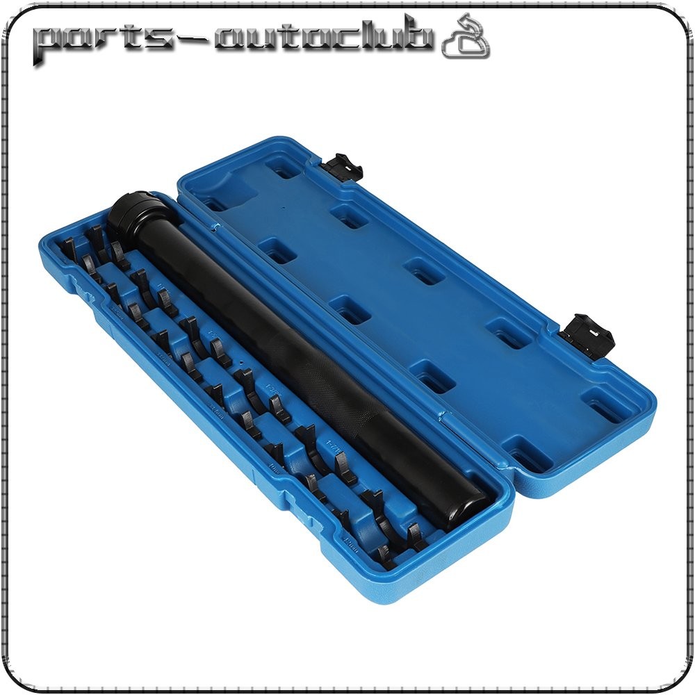 Inner Tie Rod Removal Tool Kit Mechanic Tool Set with 12 Crowfoot Adapters