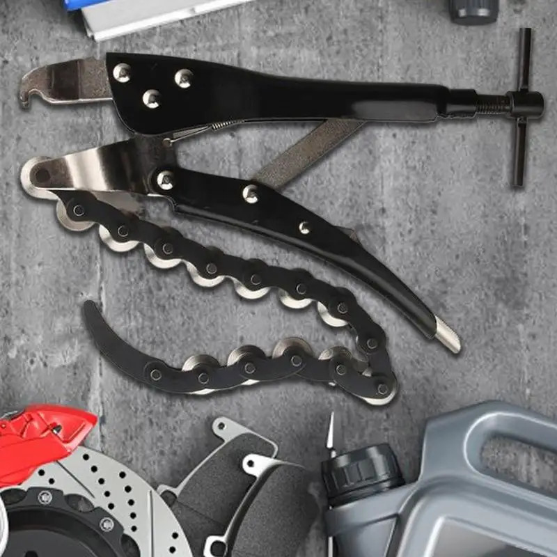 Auto Exhaust and Tailpipe Chain Multi Wheel Blade Tail Pipe Cutter Chain Cutter