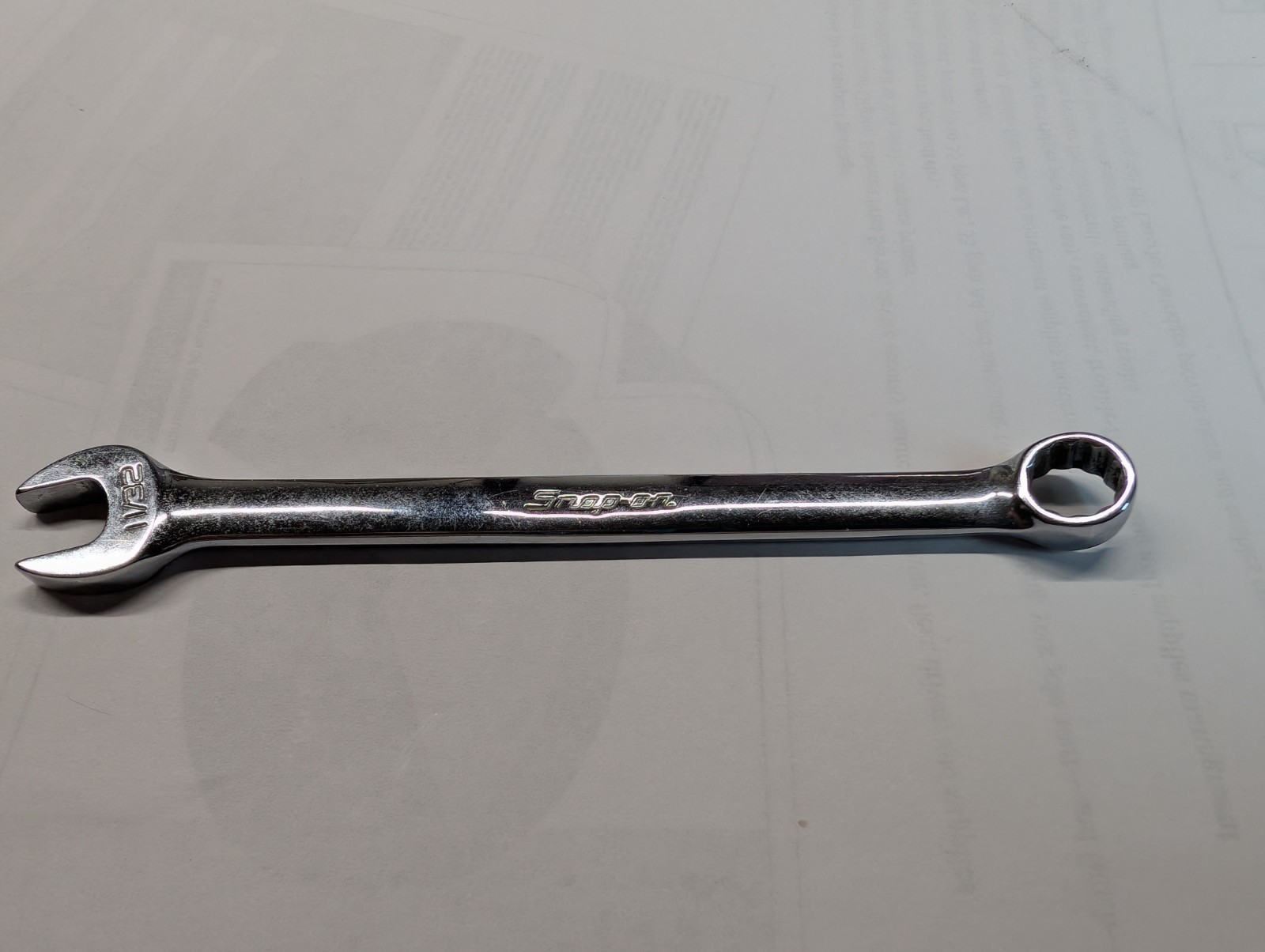 Snap On Tools OEX110 11/32″ SAE Combination Wrench 12 Point Chrome USA