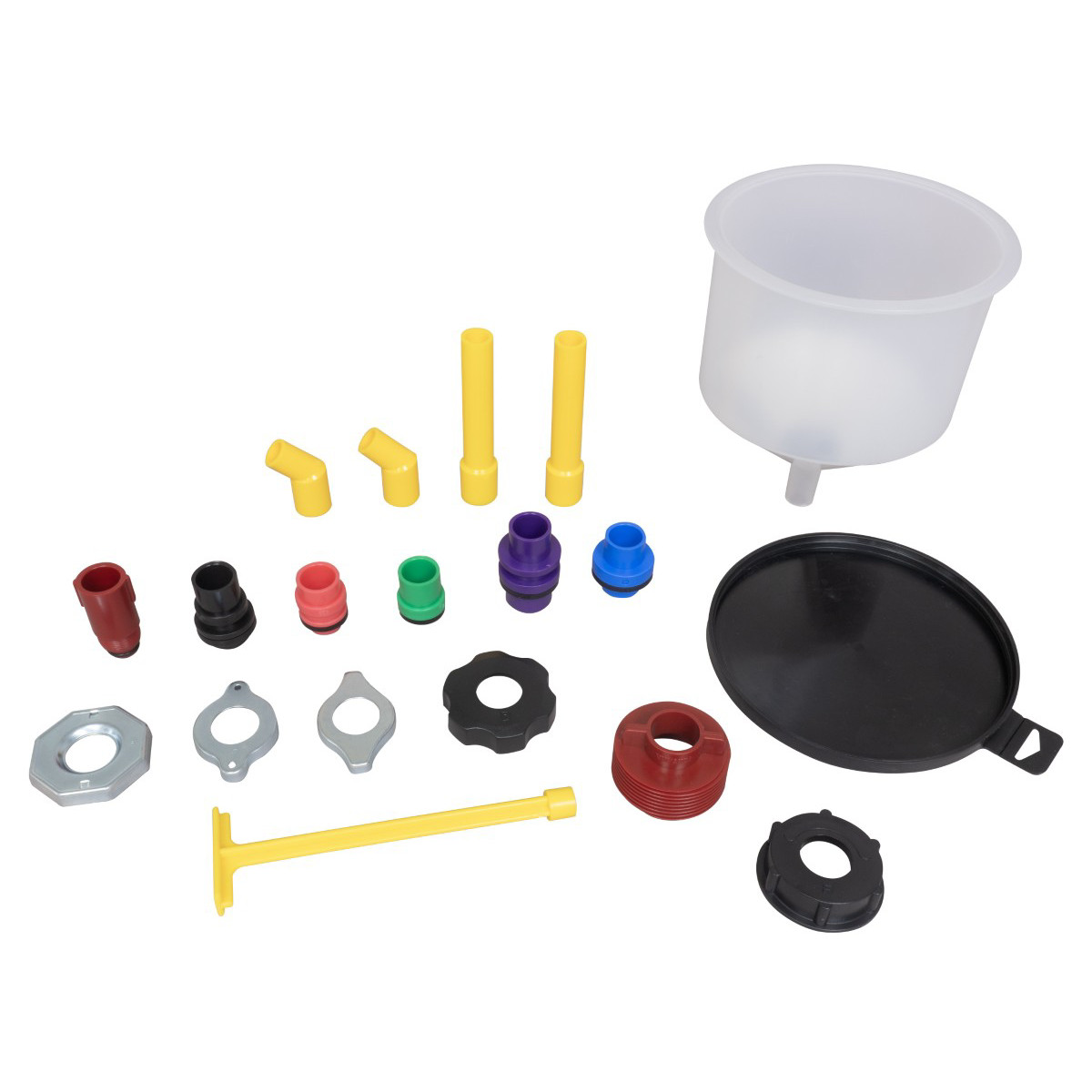 Lisle Spill-Free Funnel Kit, 19 pc.