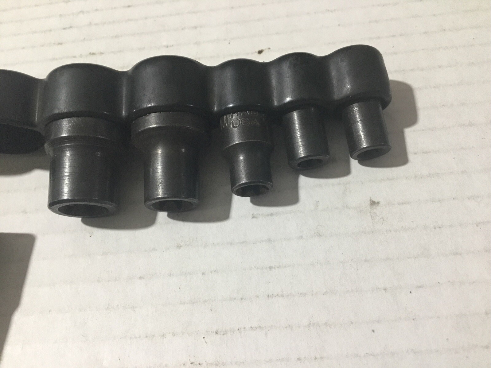 inverted torx socket set E-6-7-8-10-12-14 Impact Set.