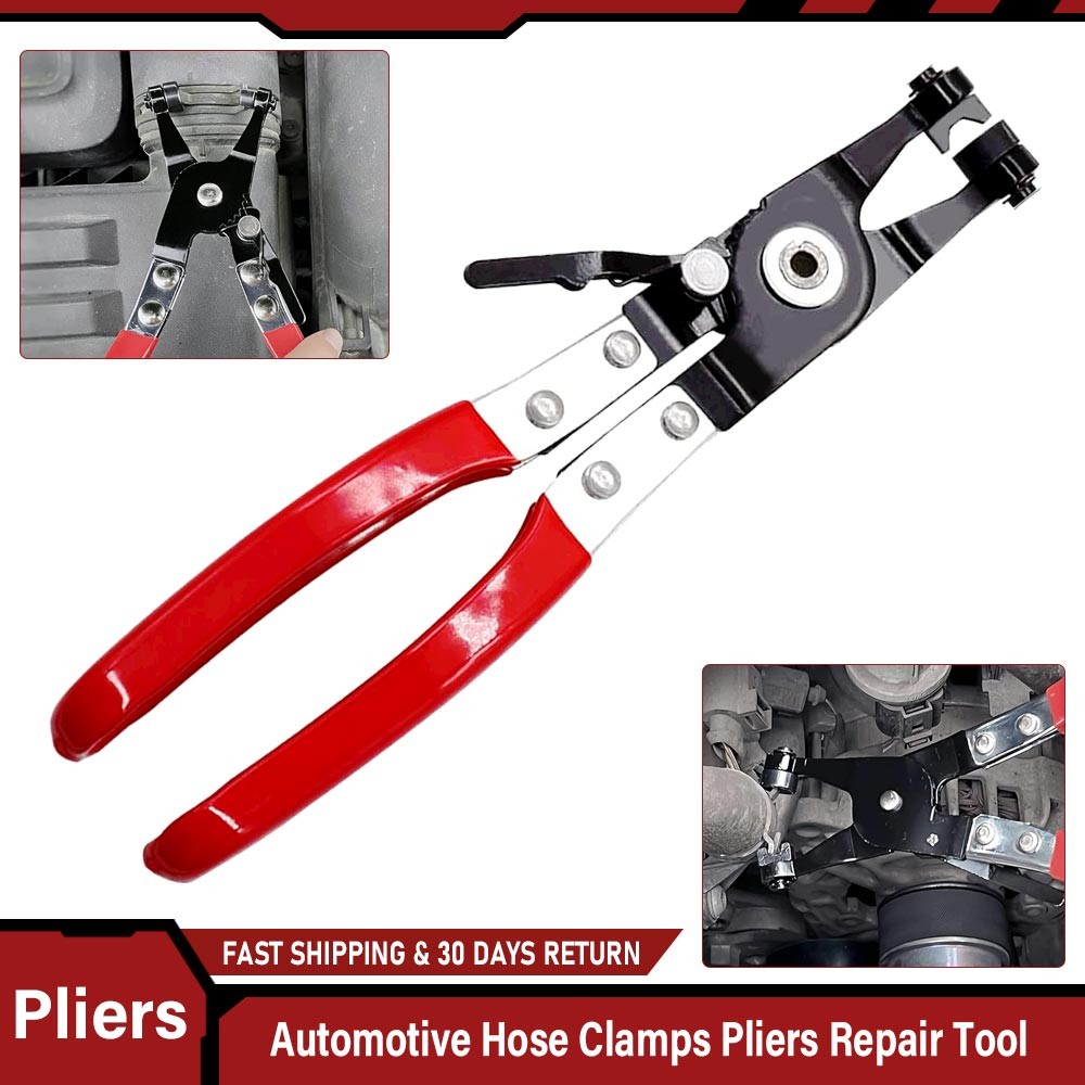 Car Swivel Flat Band Removal and Installation of Ring or Flat Type Hose Clamps