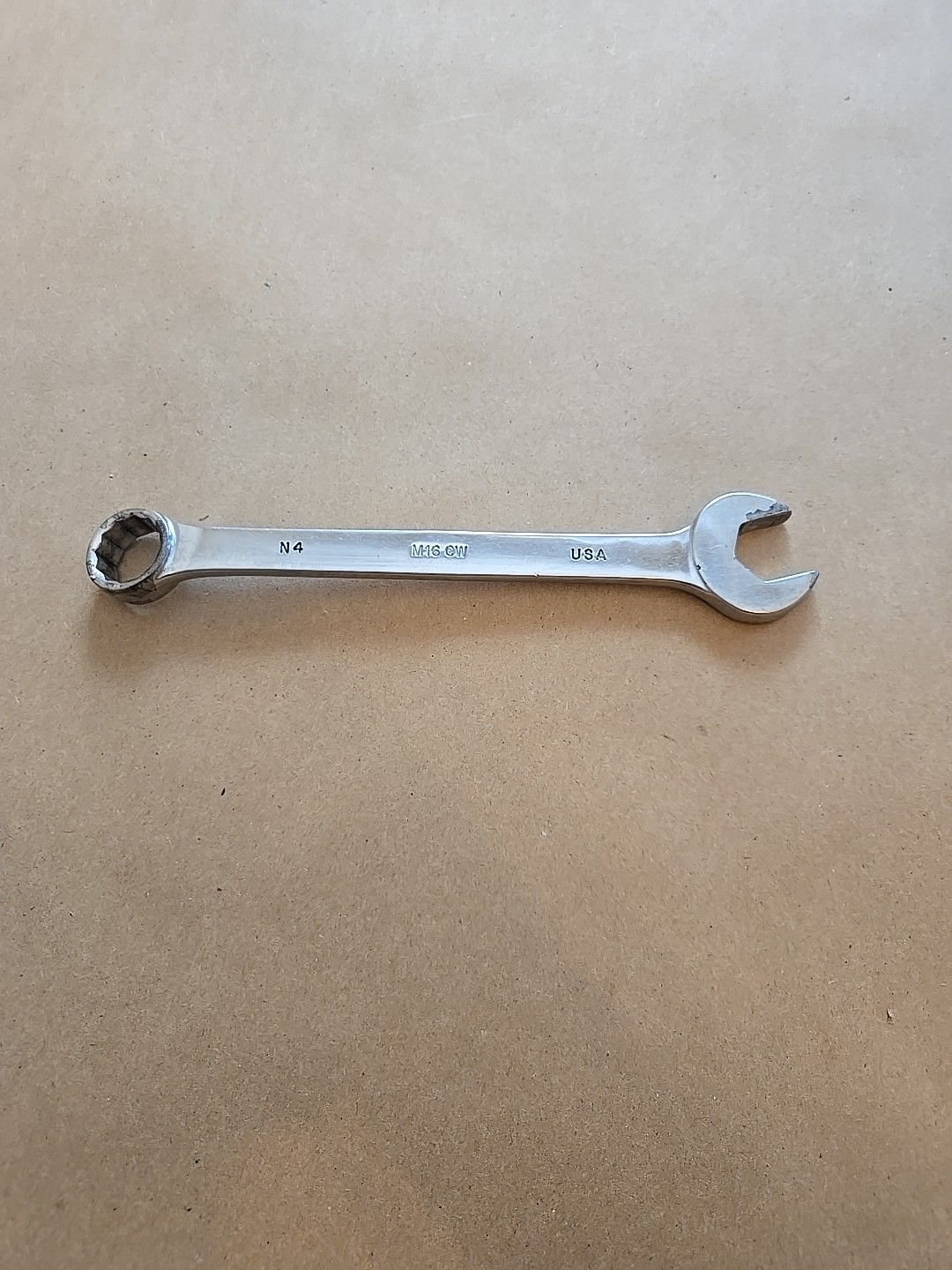 Mac Tools 16MM 12PT Metric Chrome Combination Wrench USA Ugly M16CW