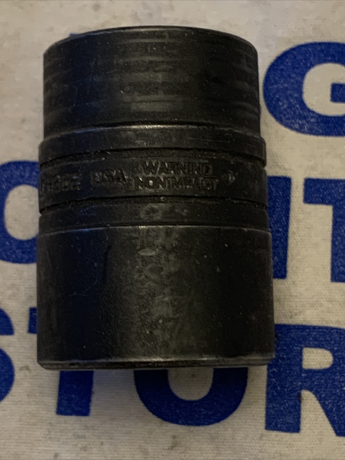 Snap-on Tools USA 3/4″ Dr 1-1/8″ 12pt Black Industrial Finish Socket GLDH362