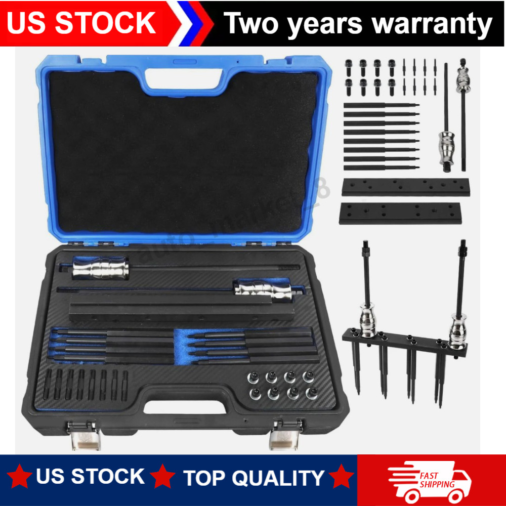 1 Set Fuel Injector Rail Assembly Replacer Master Tool Kit w/Box For EN-51146