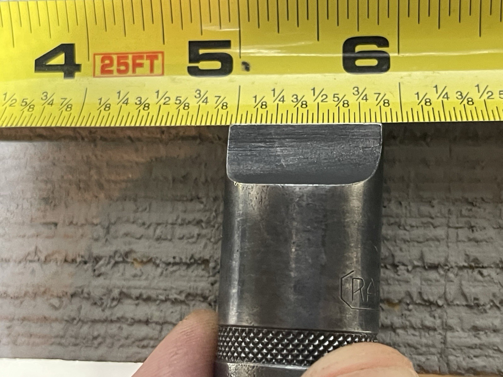 Craftsman Drag Link Socket 1/2″ Drive Circle H Series Knurled VTG