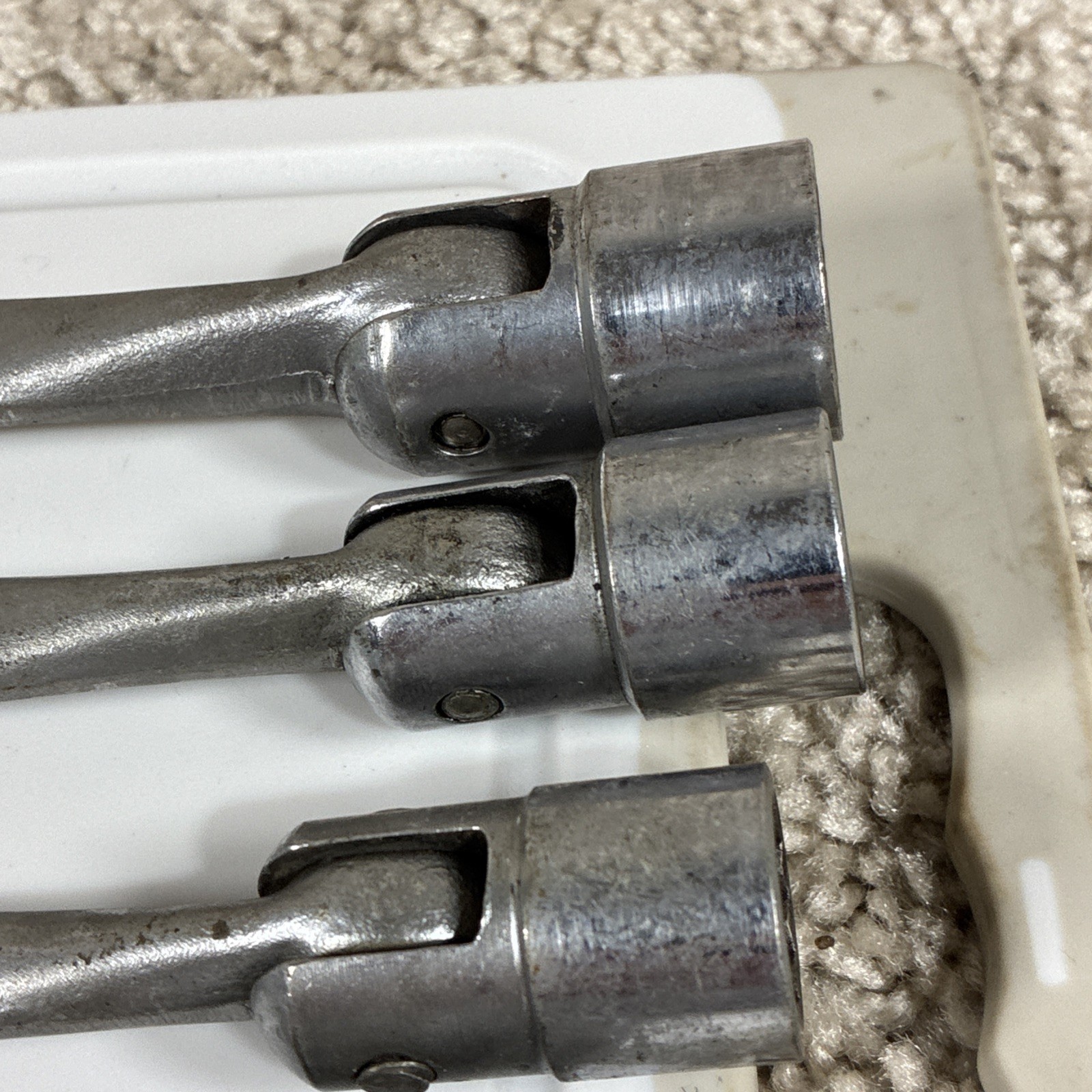 Truecraft Flex Head Wrench Socket Set 5pc SAE 3/8-3/4 Japan + 1 Metric 10mm