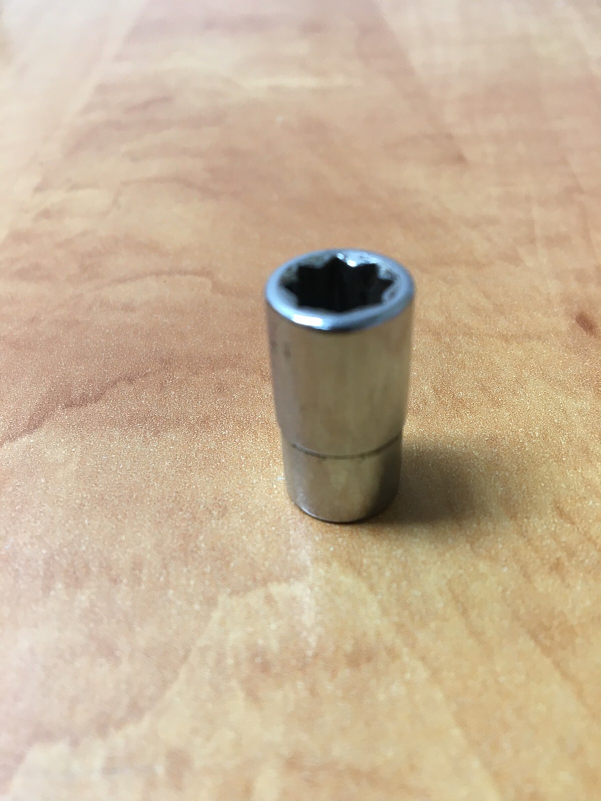 Snap On Tools 1/4” Drive 8 Point Double Square 1/4” Shallow Socket TM408 1969