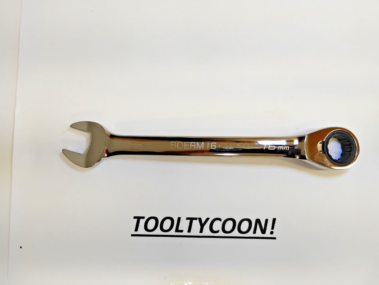 Blue Point Tools NEW BOERM16 16mm 15 Degree Ratcheting 12pt Wrench CHROME