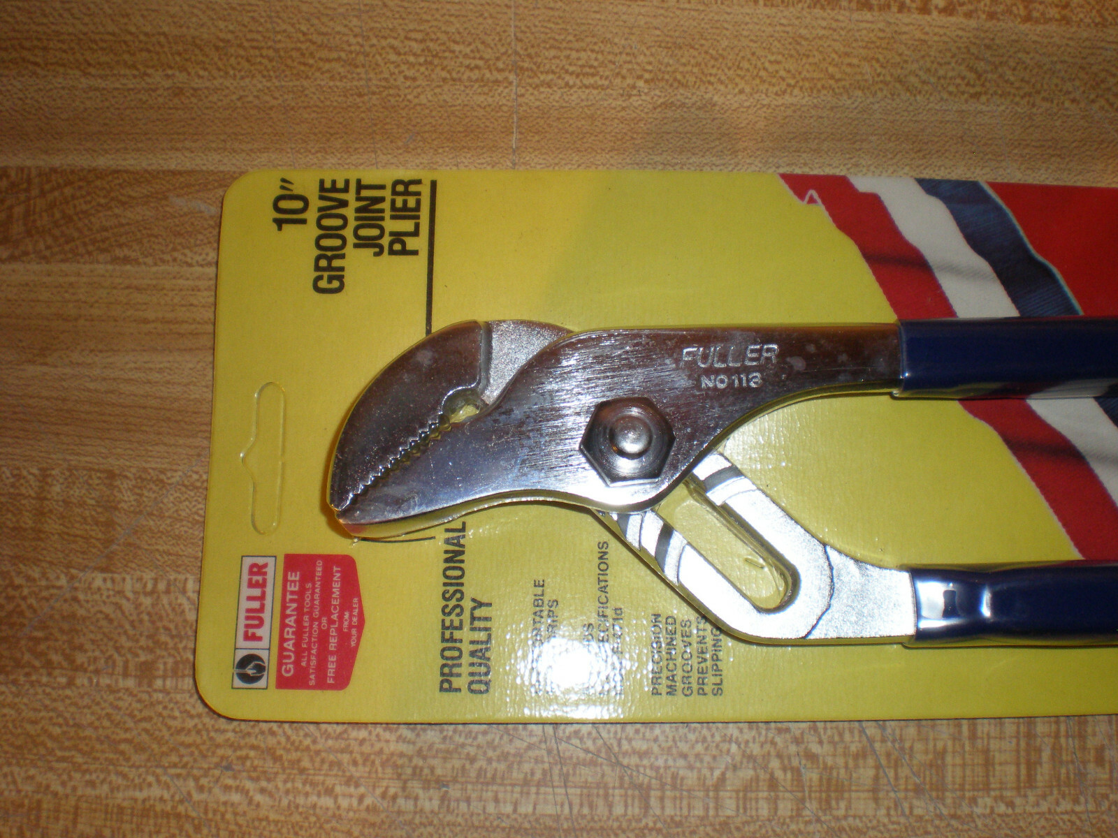 Fuller 10″ Groove Joint Pliers Professional Quality #113 New in Sealed Package.