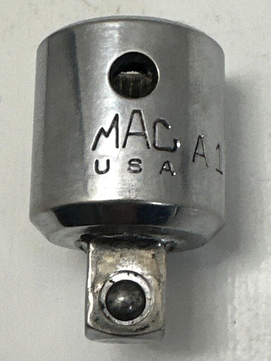 Mac Tools A1612 1/2″F To 3/8″M Drive Chrome Adapter Made in USA