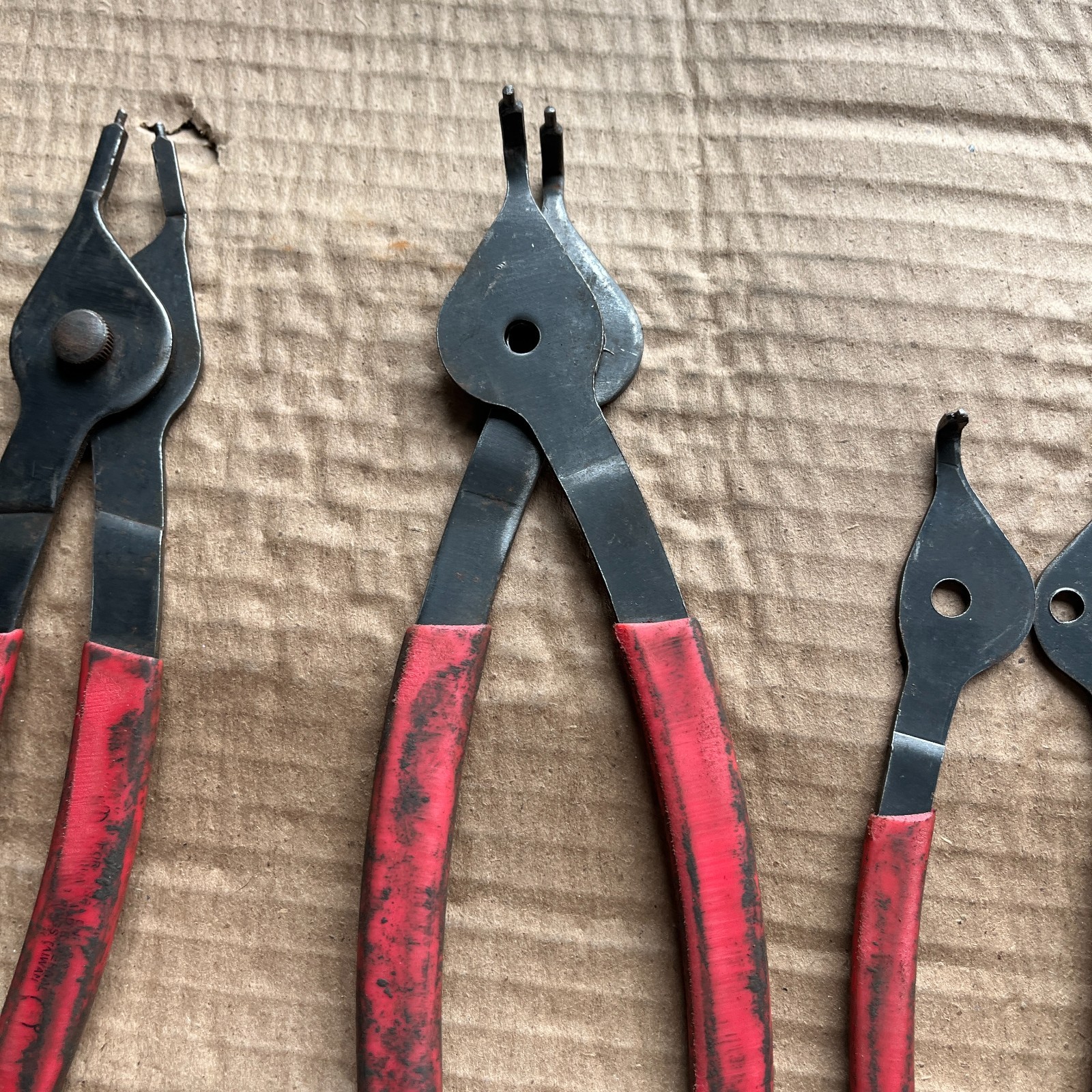 BLUE POINT? SNAP RING PLIER 5 pc SET – Only one center screw