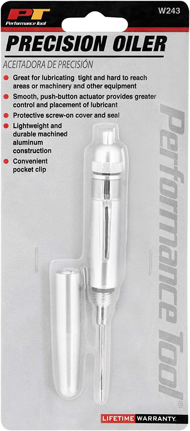 Performance Tool W243 Fine Precision Pump Oiler for Vehicle Engine Oils and L…