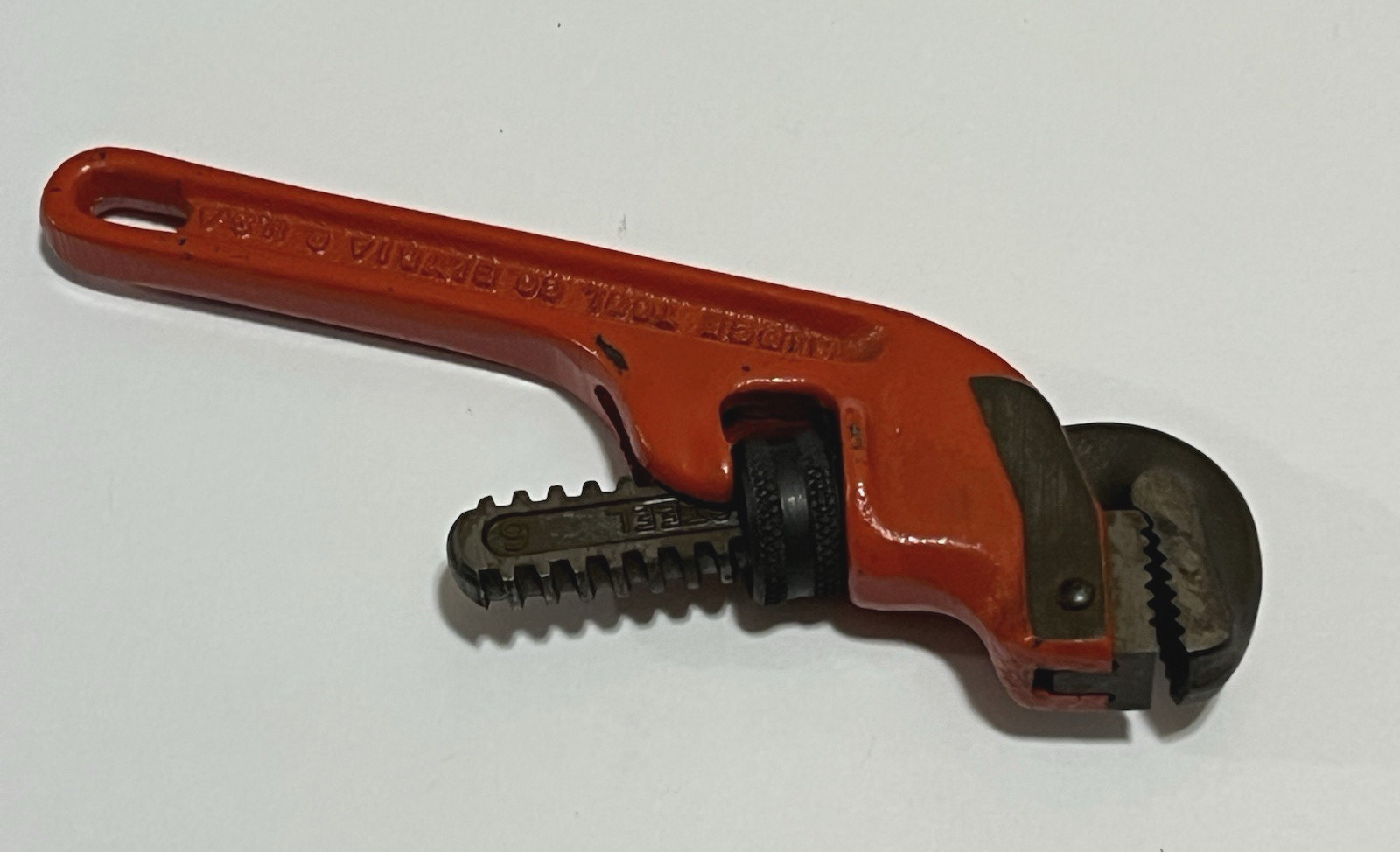 RIDGID E6 Ridge Tool Co 6″ Heavy Duty End Pipe Wrench USA NICE