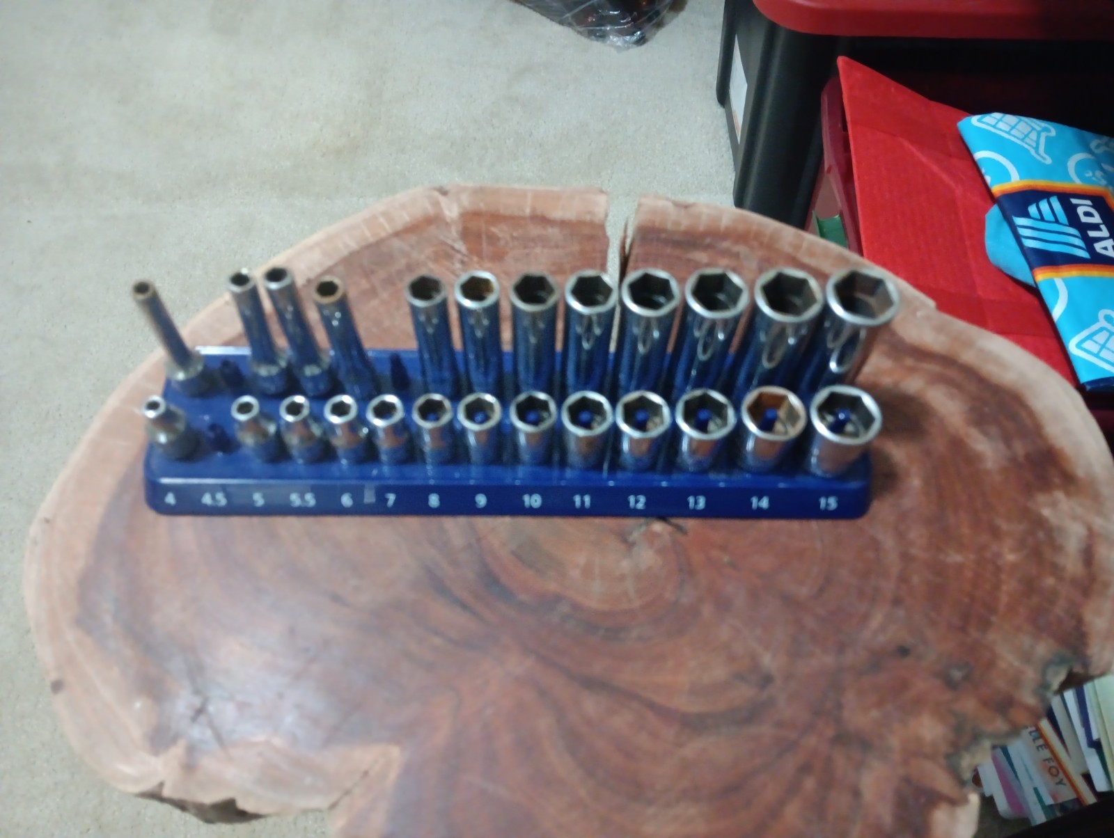 Snap On Tools STMM 25pc Metric Shallow & Deep Socket Set USED See Description